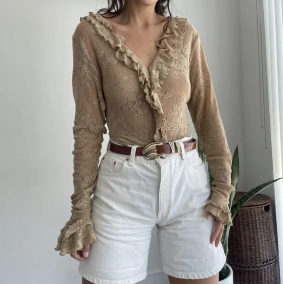 Vintage Sheer Blouses